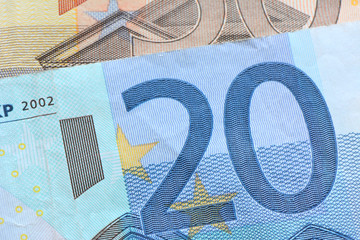 70 Euro Nahaufnahme