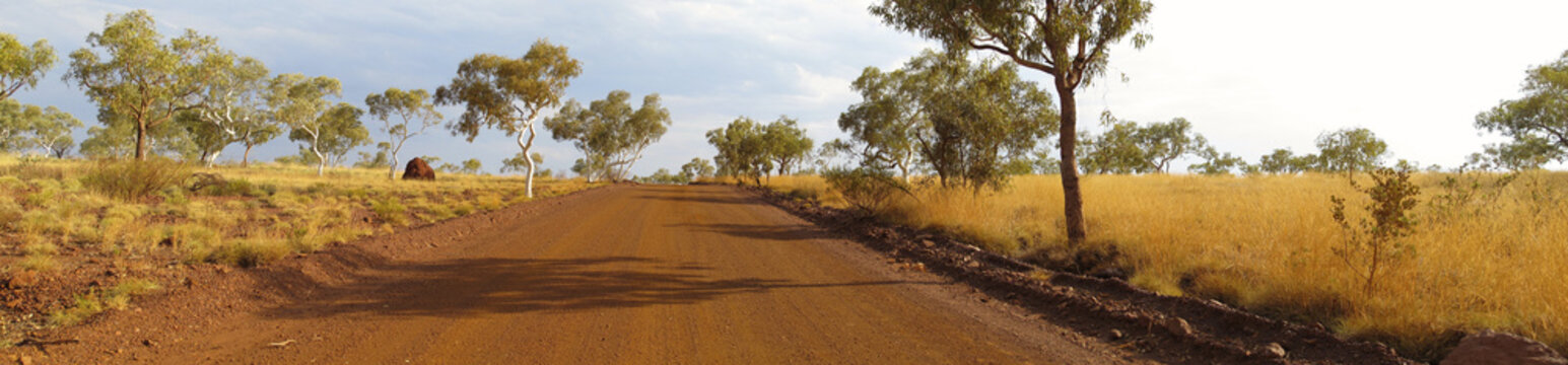 outback road, australia