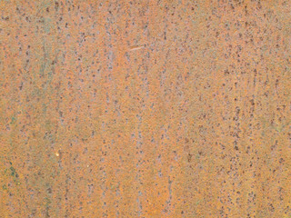 Abstract rust on the metal surface.