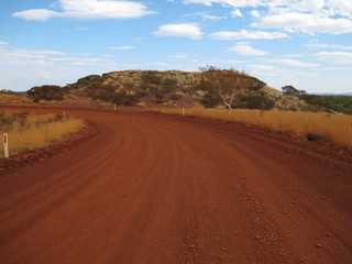 Fototapeta na wymiar outback road, australia