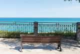 Panchina in riva al mare