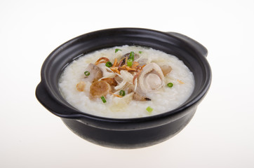 abalone porridge rice gruel