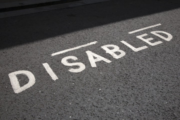 Disabled Parking Space Sign