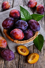 Fresh plum