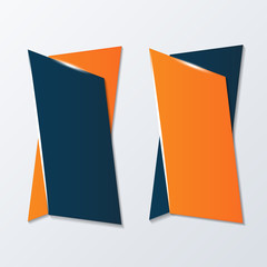 Abstract futuristic infographic - vector illustration