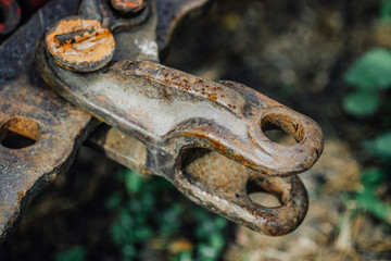 background in broun and rusty colorful texture..