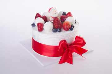 cake, Christmas ice cream cake