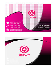 Abstract Business Cards set in various concepts
