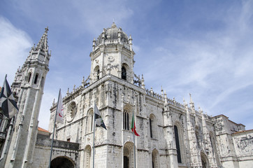 Fototapeta premium Jeronimos monastery, Lisbon, Portugal