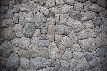 Old stone wall texture for background