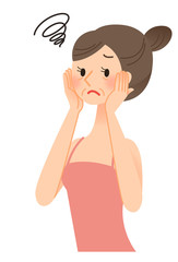 肌　悩み　女性