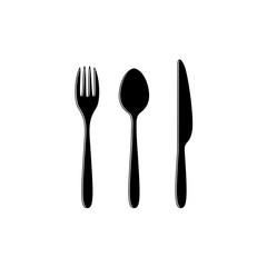 Fork, spoon and knife