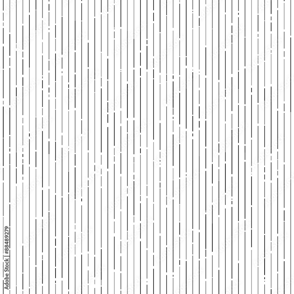 Wall mural vertical gray random tinted lines seamless pattern background