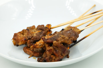 grilled pork