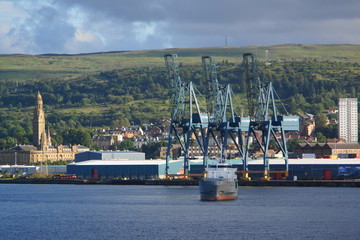 Naklejka premium greenock