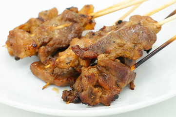 grilled pork