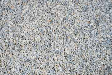 Crushed gravel texture as background