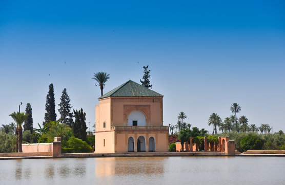 Menara parc in Marrakech-Morocco