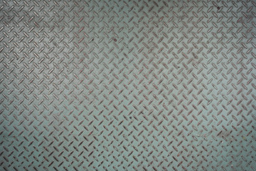 runge pattern style of checker plate steel floor as background