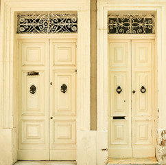 Traditional exterior door in Malta