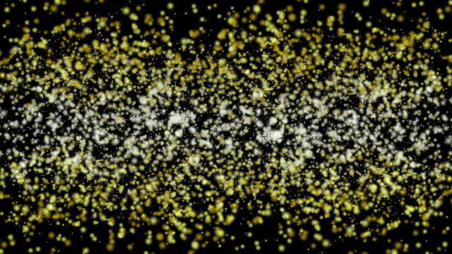 fantastic video animation – light particles in motion – loop HD 1080p