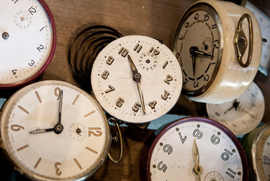 Broken Antique Clocks