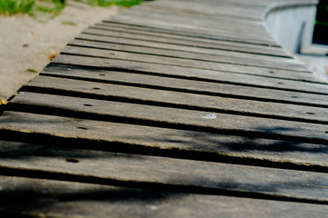 Background with wooden planks