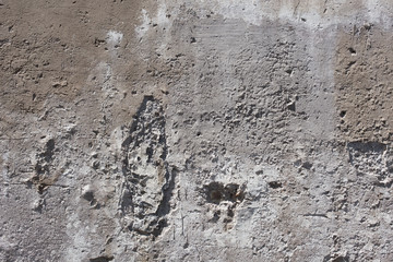 Antique textured wall from stone in Rome