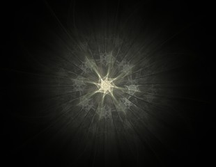 Abstract fractal patterns and shapes. Fractal texture for prints.