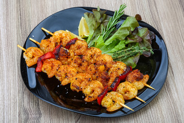 Prawn skewer