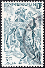 Lamido horsemen (Cameroon 1946)