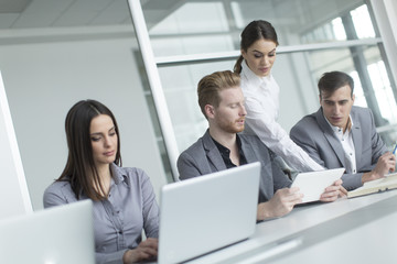 Young people in the office