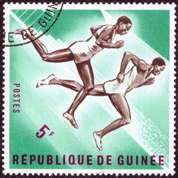 Republic of Guinea - CIRCA 1965: 