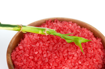 spa concept over white with sample text