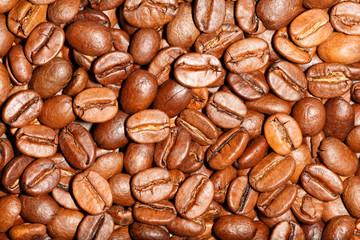 geröstete Kaffeebohnen