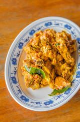 Stir fried chicken
