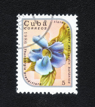 CUBA - CIRCA 1986: 