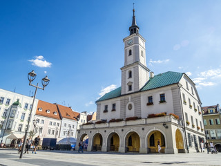 Obraz premium Gliwice city center, Poland