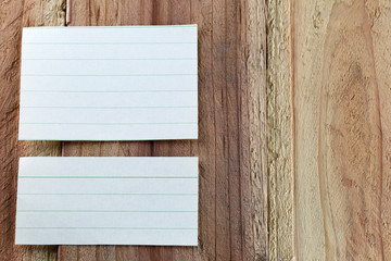 Note paper.