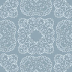 Abstract seamless doodle pattern