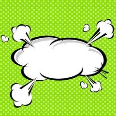 Comic Speech Bubble, Cartoon