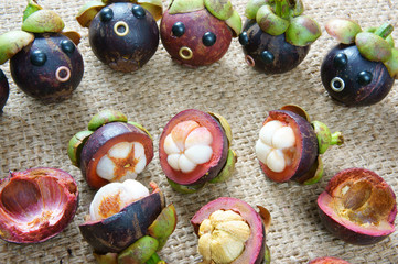 Amazing, funny, mangosteen, worried, anxiou face