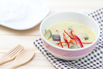 Green Curry Chicken