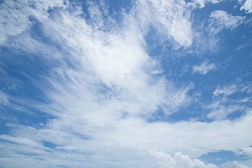 Obraz premium clouds, clouds, clouds, sunny day, sunshine, blue skies, white clouds