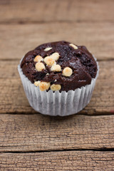 Chocolate muffin.