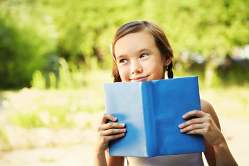 girl with a book