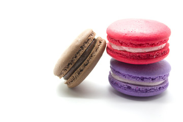 Colorful French Macaroons