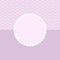 Template frame design for holiday card