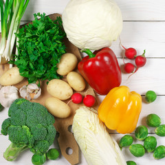 Various vegetables