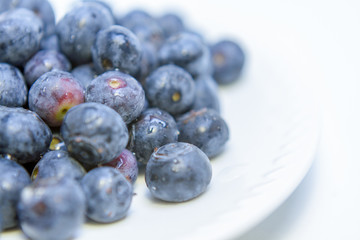 Fresh Ripe Blueberries